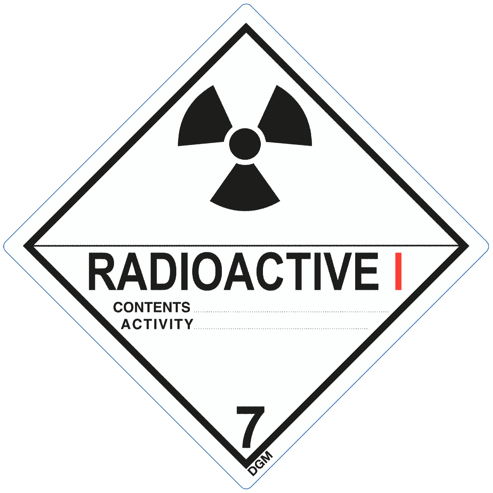 RADIOACTIVE I-WHITE LABEL